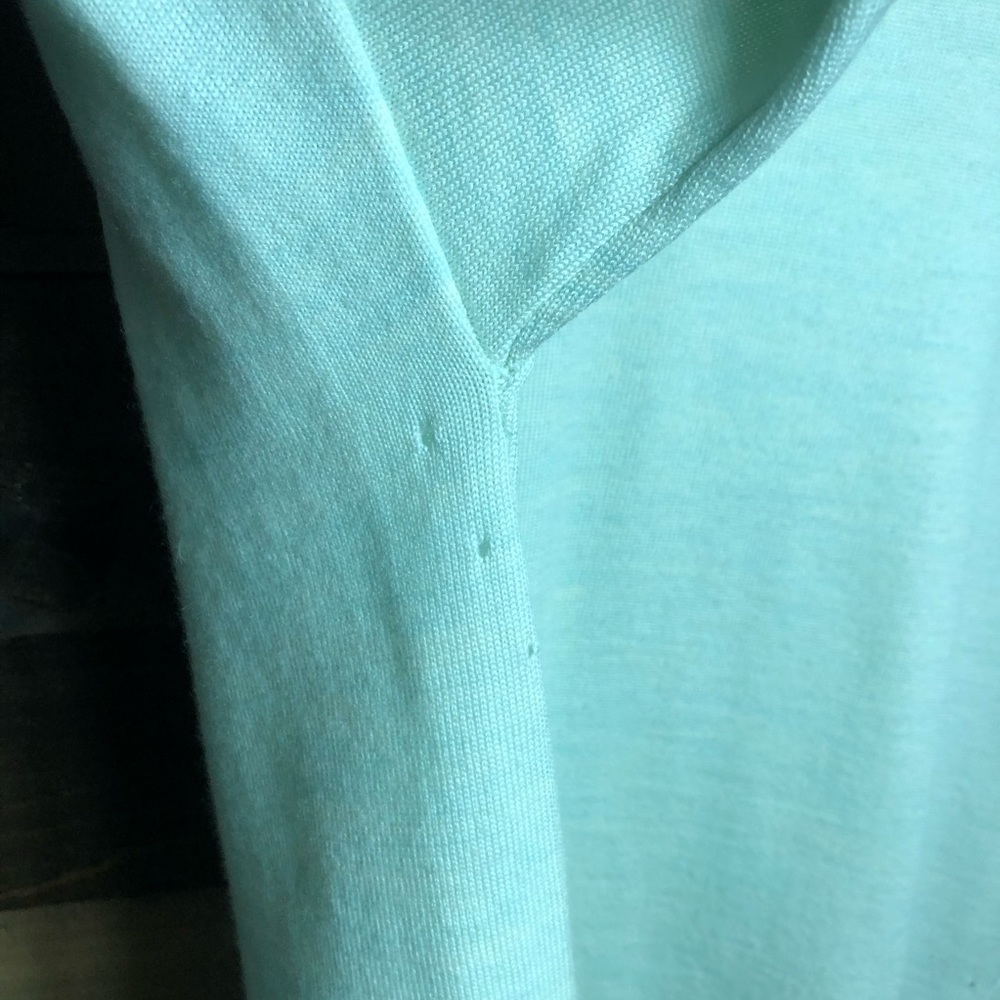 J Crew Mint Green Merino Wool Tippi Sweater Sz Xs - Picture 5 of 6